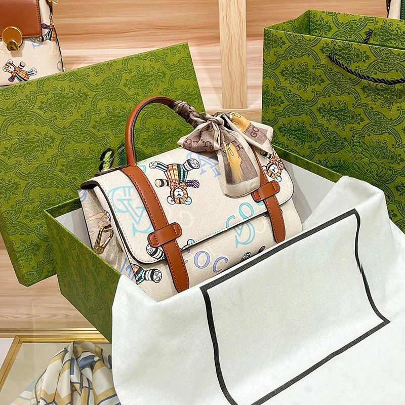 2025 new fashionable leather printed crossbody bag, new designer, lightweight luxury handbag, fashionable multifunctional shoulder width bag