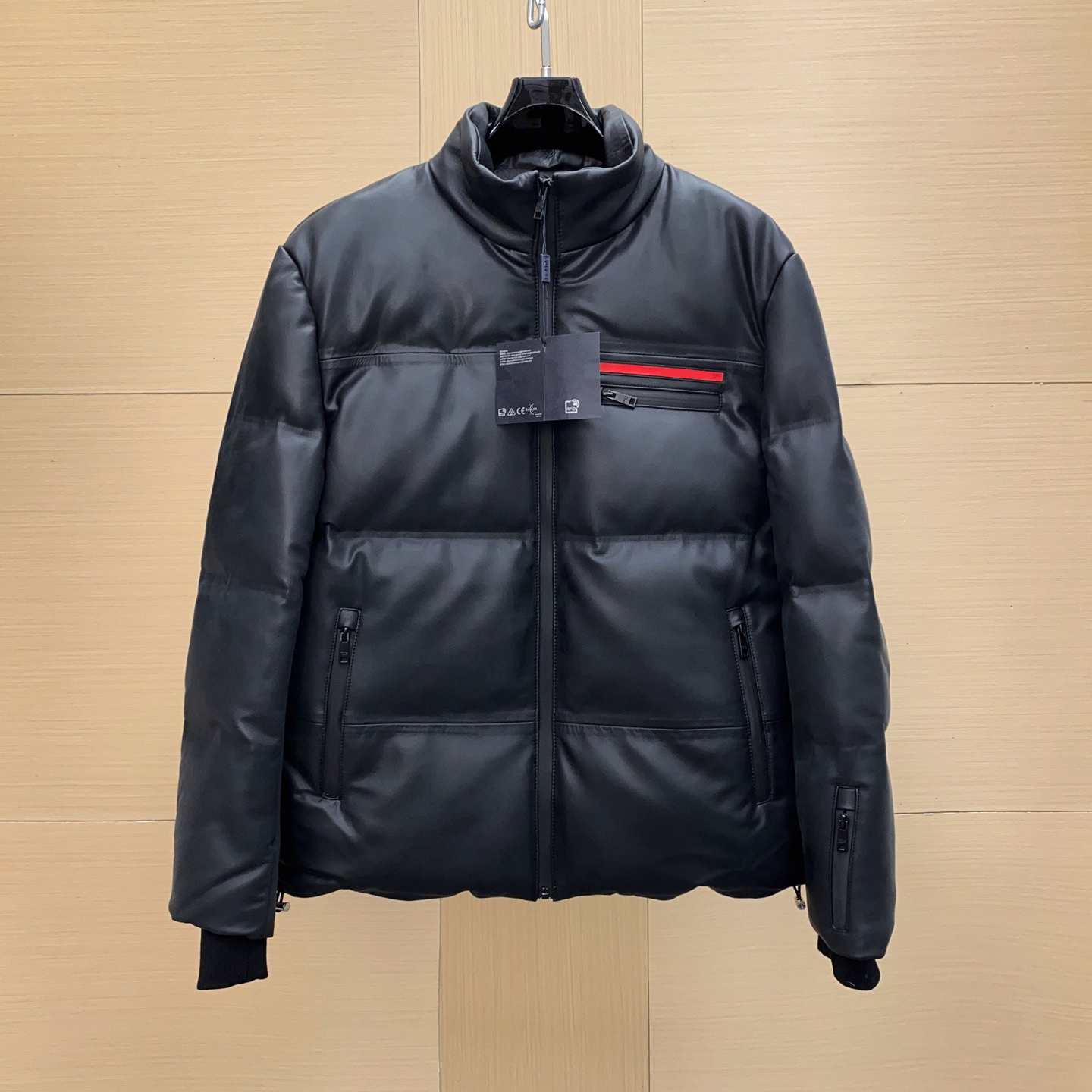 Men's plus size Outerwear Genuine Leather Coats Puffer Jacket hoodie suit hooded casual fashion top quality designer jackets B1u5i3