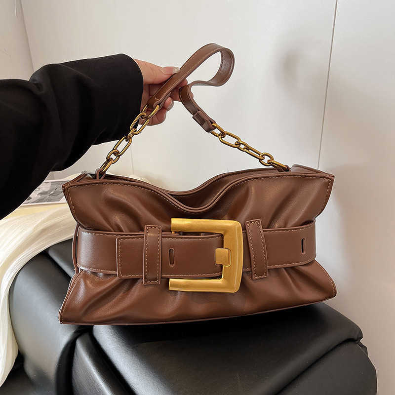 Women's Bag 2025 New Fashion Pleated Cloud Bag Versatile Large Capacity Shoulder Crossbody Underarm Bag Trendy