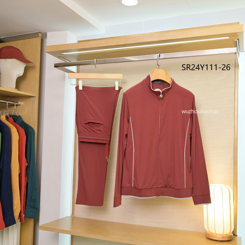 Designers Mens Tracksuits Spring and Summer Leisure Comfortable Zipper Sports Suit Sportswear SR1289