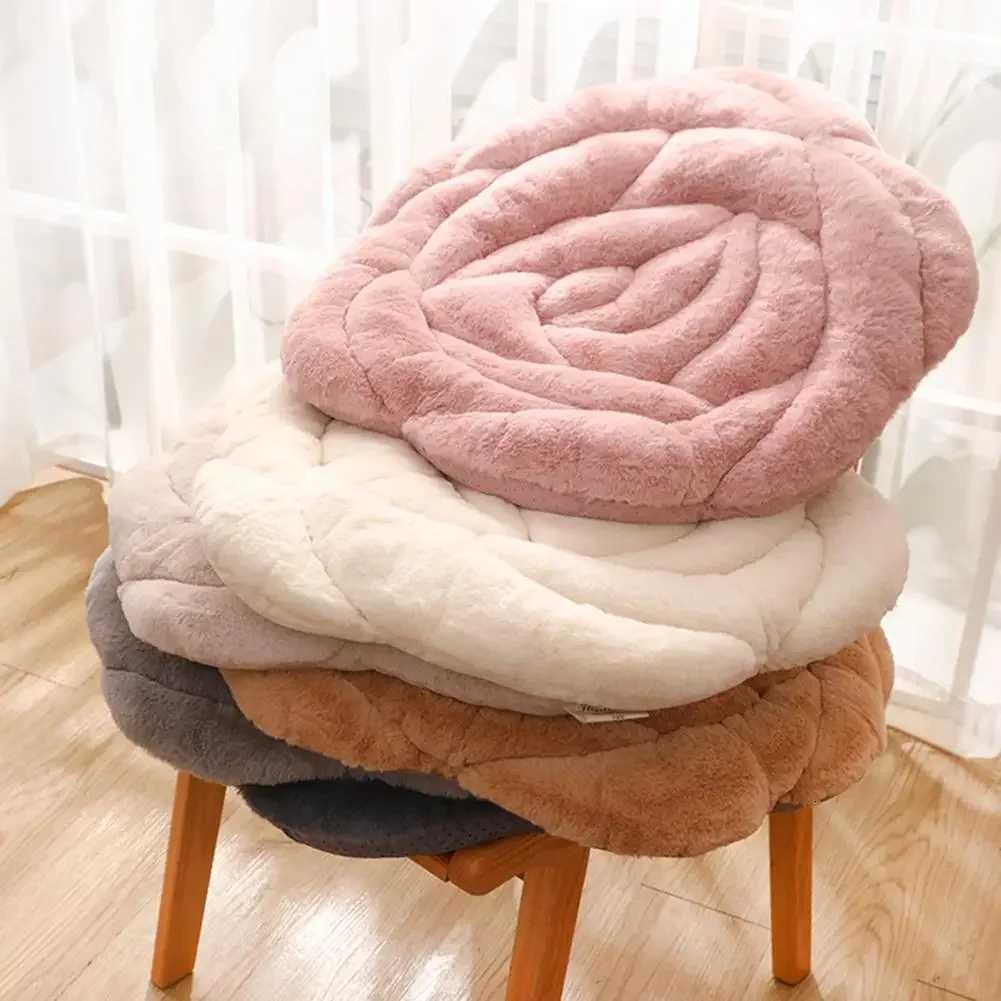 Rose Plush Thick CushionAnti Slip Particle Hip Protection Tatami Sofa CushionHe Decoration Off Sedentary Soothing Tool H251211-image-1088028595