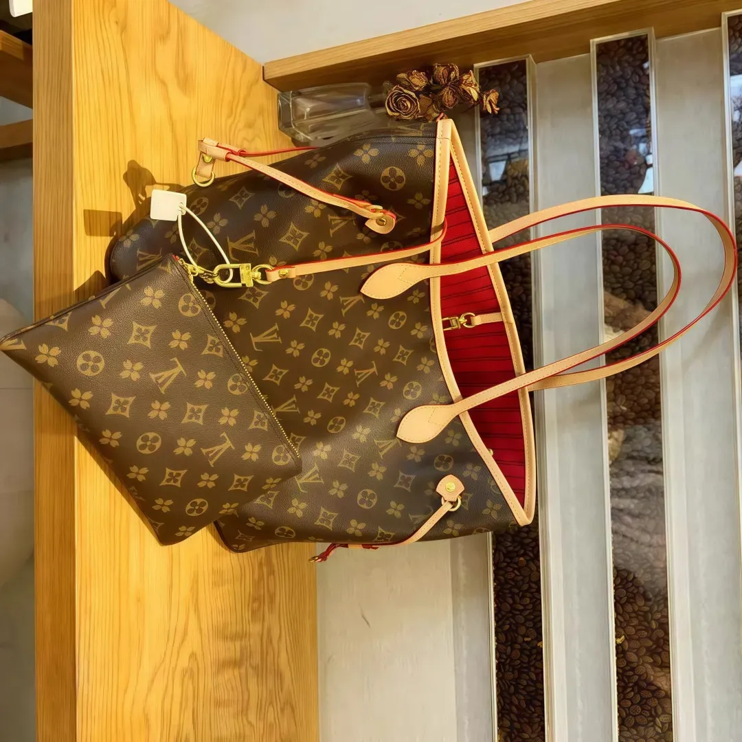 AAA Designer luxurys Bags for Tote Women 2Pcs Fashion Top-Handle Handbags Shoulder Bag Wallet