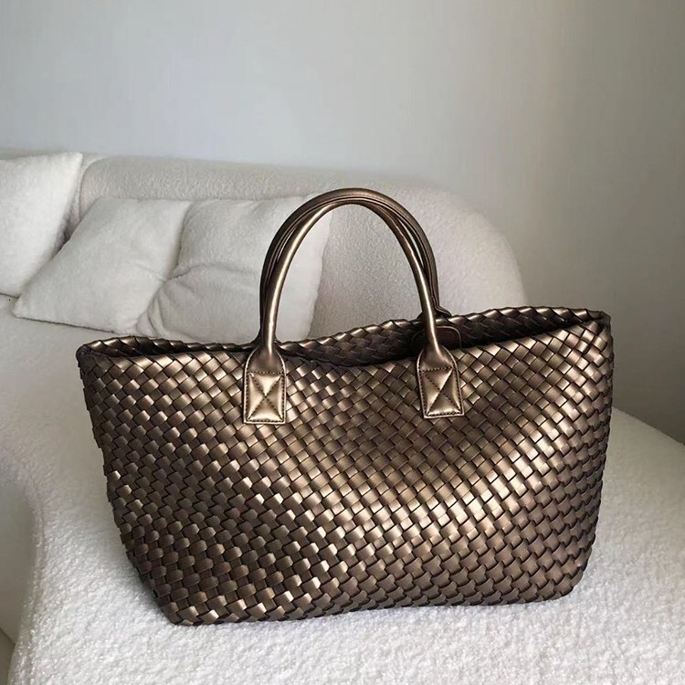 Douxlihm Free Shipping New Designer Bag Handwoven Bag Handheld Large Bag For Women 2025 Large Capacity Tote Bag Travel Bag Versatile Shoulder Bag