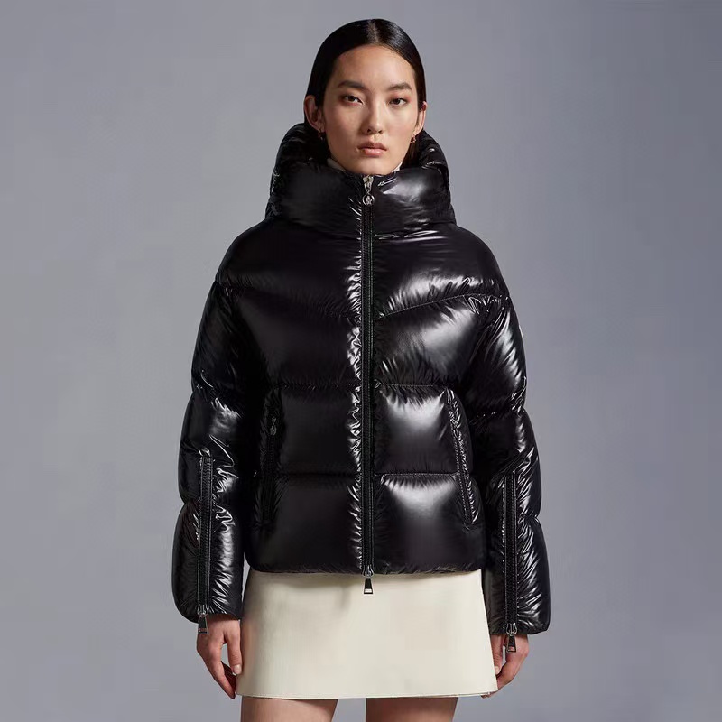A5 Top quality designer jacket super puff short hooded vest branded waistcoat long down thickened extreme warm knee length