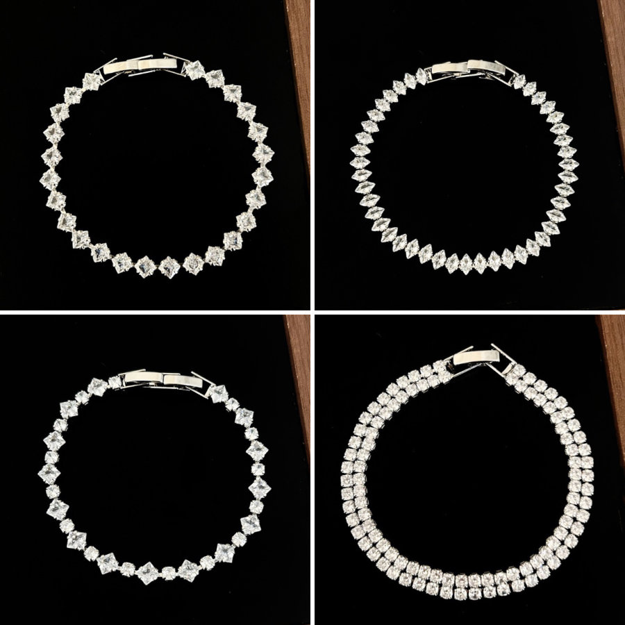 charm bracelet designer jewelry women bracelets for women Zircon luxury vintage fine jewelry temperament bridal wedding bangles accessories dedigner