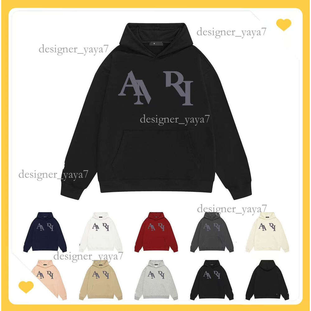 1:1 MIRIR Cotton hoodies Designer Hoodie, Mens Sweatshirt ,Casual Cotton Hooded Collar Drawstring Hoodies Pullover Sweatshirts Casual Long Sleeve Sh
