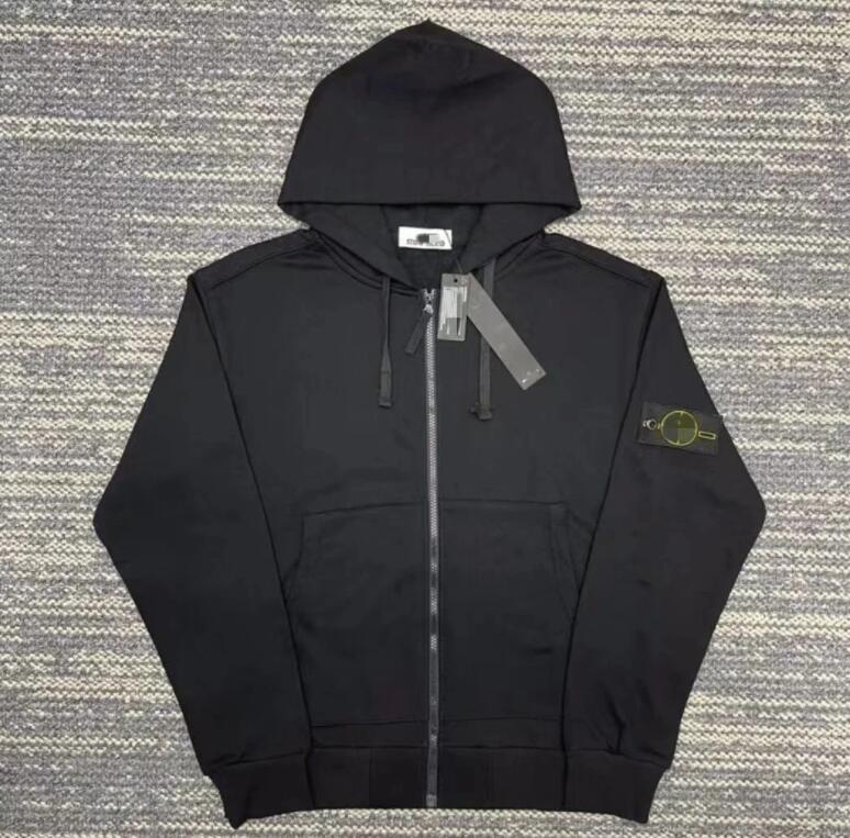 Men's Hoodies new Luxury Casual Sports Designer Hoodie Vintage Classic Brand stone Embroidery Logo Badge Oversized women Hoodie Zip-up Cardigan