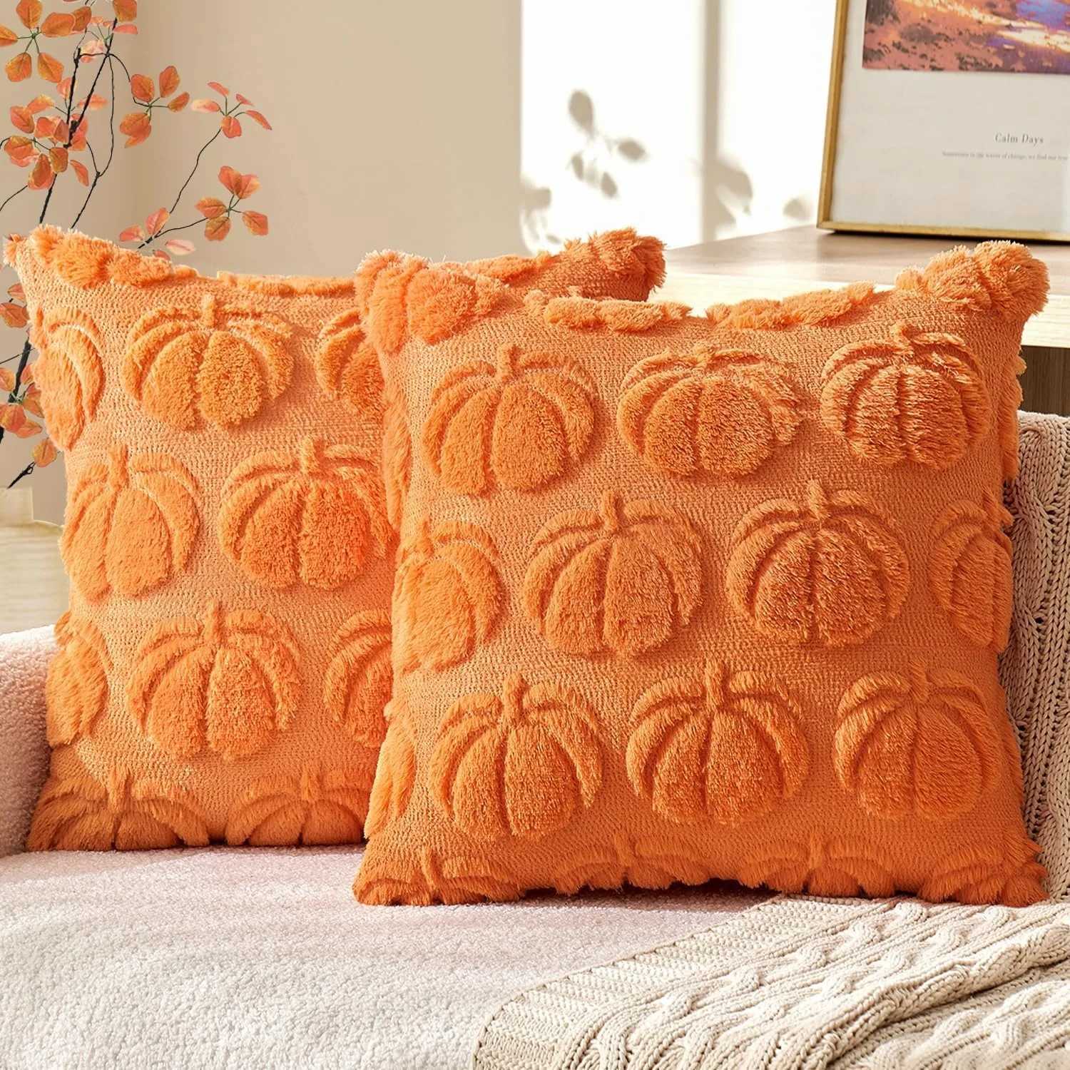 1pc Helloween Autumn Pumpkin Cushion Cover low Cover Thanksgiving Decor lowcase PV Fleece He lowcase for Couch low H251211-image-1088029447