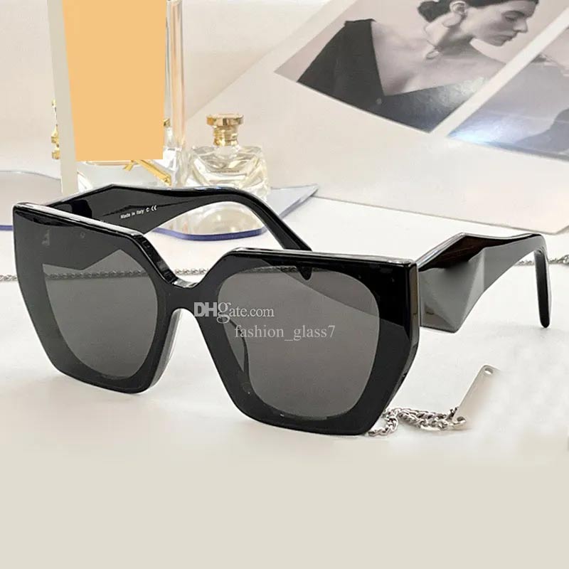 Designer Classic Symbole Mens Sunglasses SPR82WS Fashion Luxury Womens Leisure Vacation UV Protection Lenses Black White Sunglasses with Original