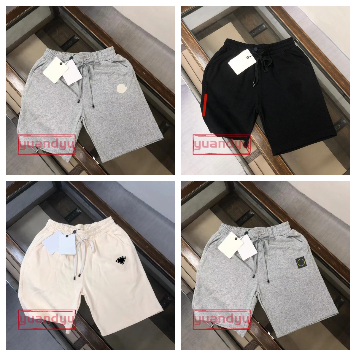 Men's Fashion Shorts New Designer Mens Short Track Casual Pant Nylon Loose Street Fashion Sports Running Fiess Seaside Breathable Beach Shorts