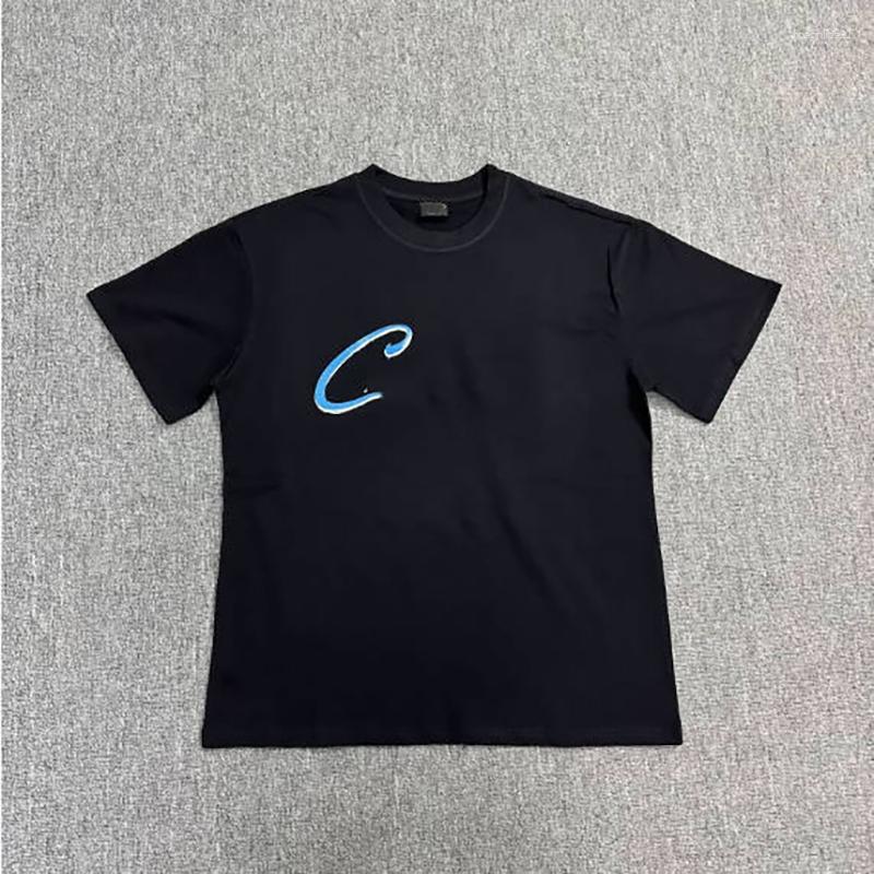 Men's T Shirts 25ss Designer Hip Hop Letter Graphic Print High Street Style Oversized T-shirt Mens Womens Fashion Gothic Pullover Tshirts AS