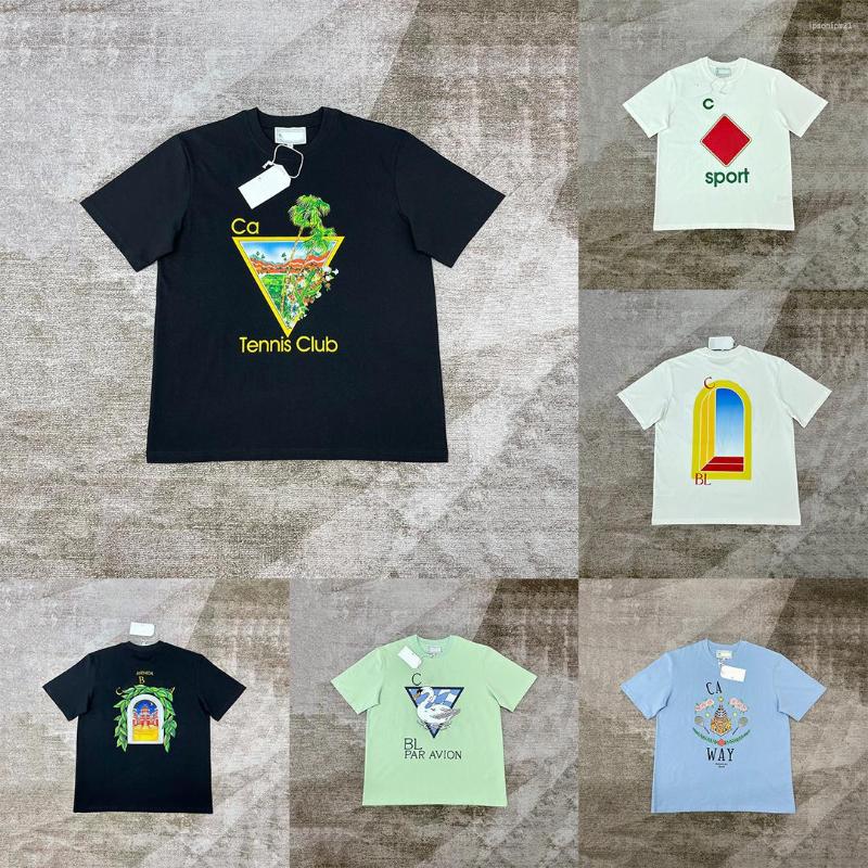 Men's T Shirts Designer Mens T-shirt Graphic Printed Short Sleeves Tops Womens Summer Casual Loose Tee