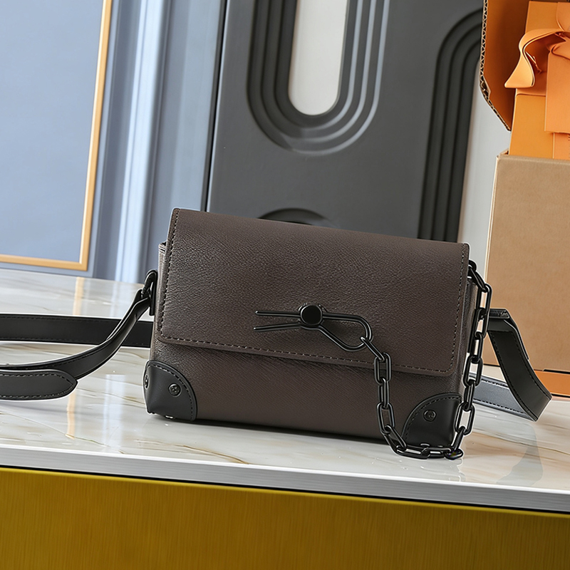 Designer Bags Vintage Taurillon Steamer Messenger Bags Women Men Classic Mini Shoulder Bag Fashion Crossbody bags Wallet 81746 82917