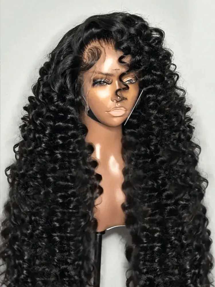 42 Inch 250 Density Deep Wave 13x6 HD Lace Front Human Hair Wig 5x5 Gluless Deep Wave Human Hair Wig PrePlucked With Baby Hair M251211-image-1088070239