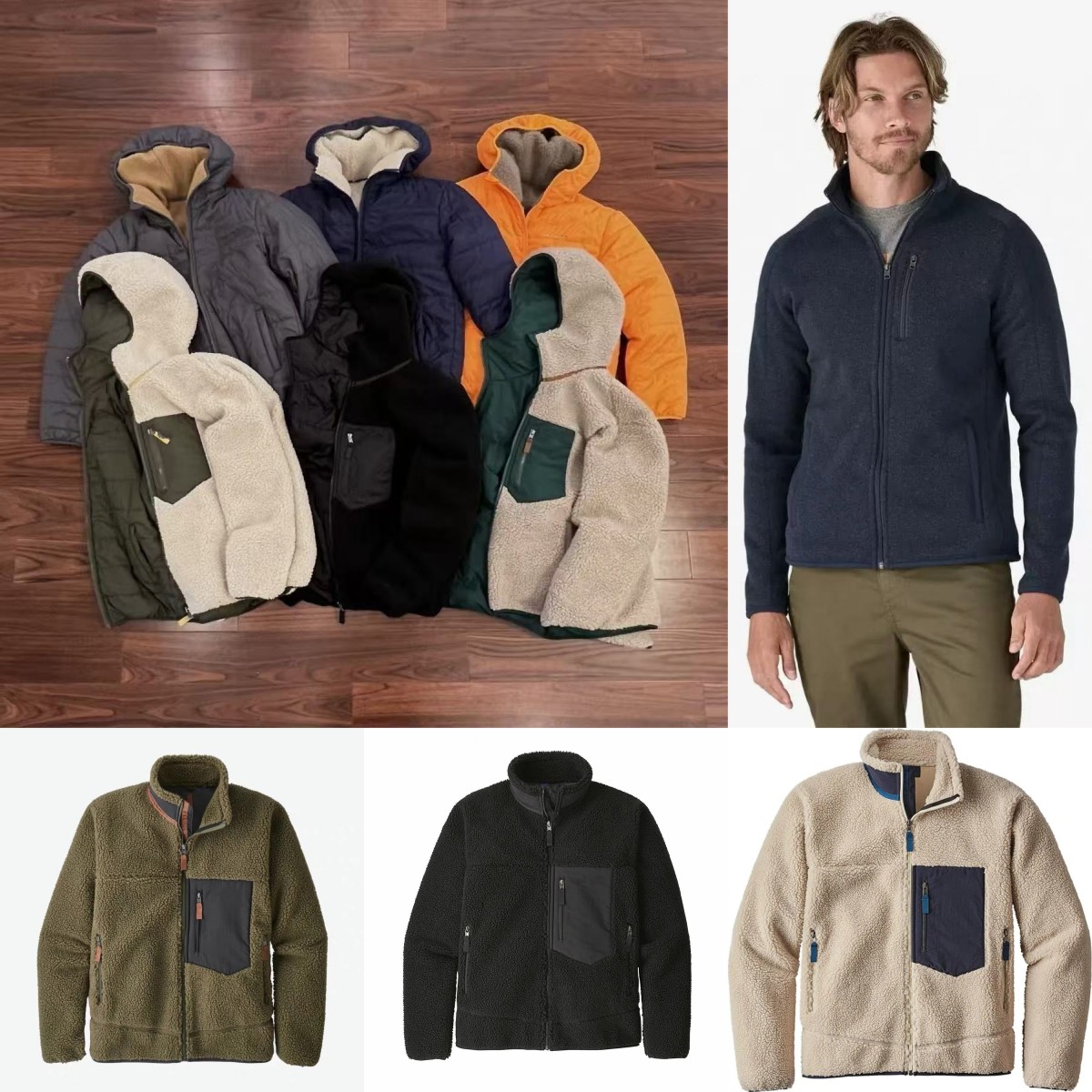 jacket Mens fleece Jacket hooded sweatshirts Thick Warm Down Classic Retro Antumn Winter Couple Models Lamb Cashmere fleece coat Winter Coats