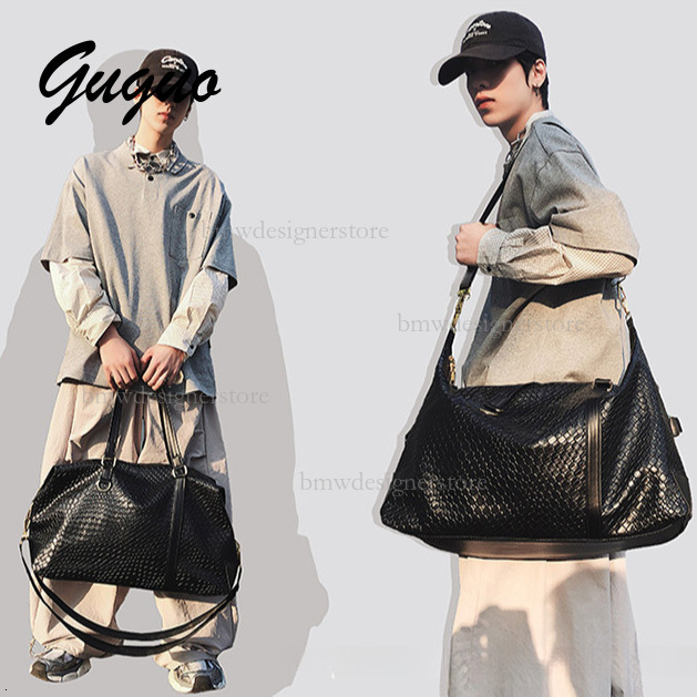 Guguo Designer Luxury Dry Wet Separation Sports Fitness Bag Sports Backpack Simple Fashion Men's Commuting Woven Handbag Large Capacity Travel
