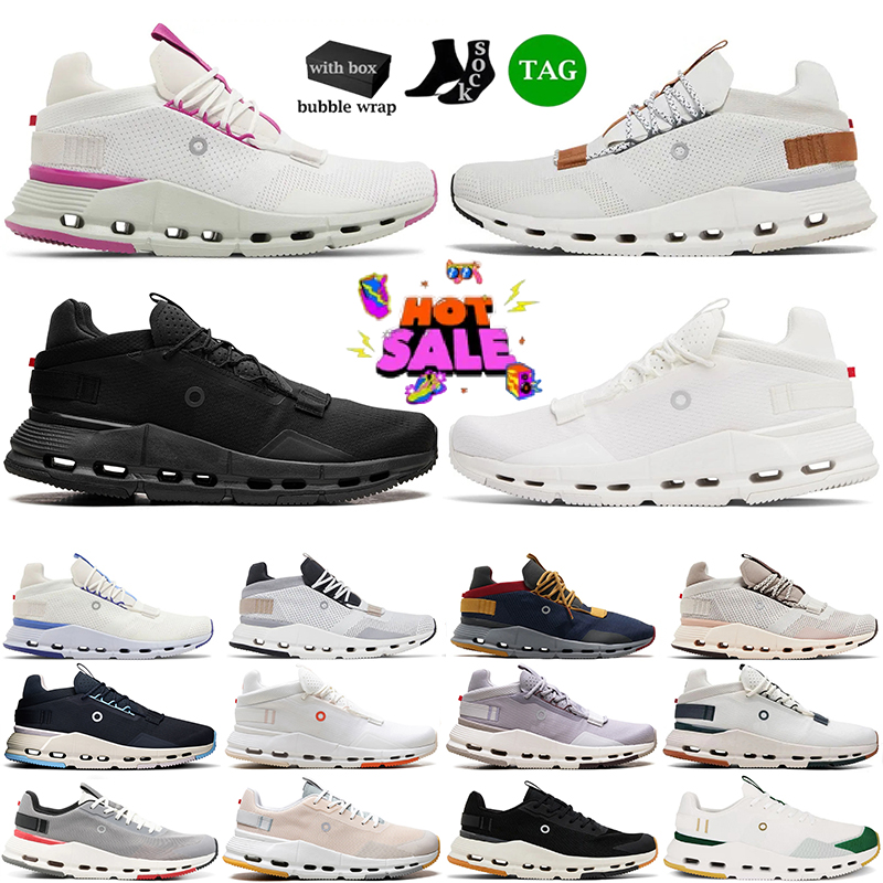 With Box Cloudds Running Shoes Mens Womens Designer nova 2 flyer 5 Trainers Sneakers Black White Blue Pink form 2 TT Platform Runner Outdoor Jogging