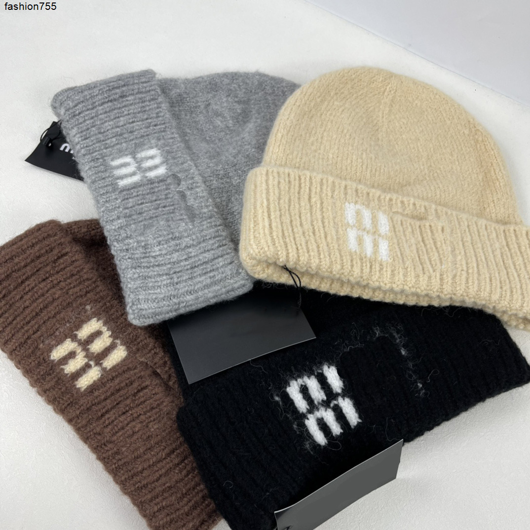 Beanie/Skull Caps Designer Beanie Hats men Knitting Warm Winter Beanies Brand Knitted Cap 4 Color Unisex Knit Hat for Men Women bonnet Multiple Shad