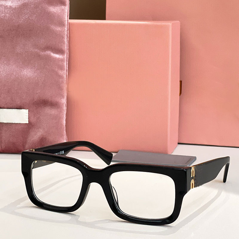 Fashion Designer Women Square Black Frame Sunglasses Acetate Fiber Glasses Latest Hot Selling Style UV400 Lens Top Quality Outdoor Travel Vacation B