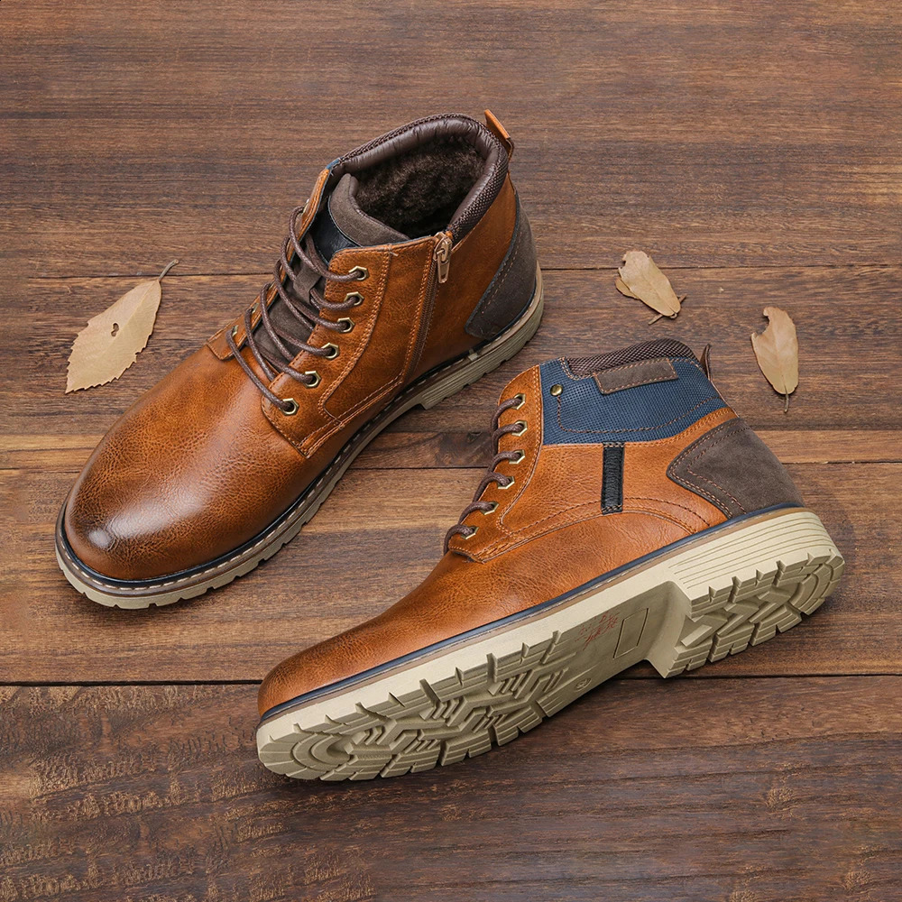 2024 Mens Winter Shoes Warm Comfortable Non-Slip Men Winter Boots KD5251251205