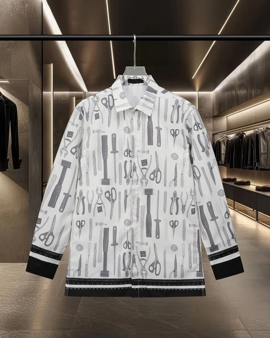 2025 Designer dress Button Up Dress Shirt Formal Business Long-sleeved Mens Shirts Breathable Long Sleeve Brand Fashion Casual shirt Clothing 01