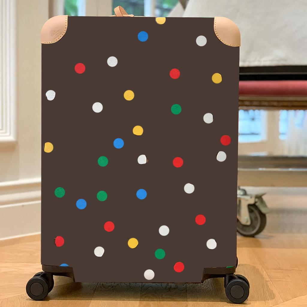 Designer Travel Luggage Boarding Box Spacious Capacity Sturdy Trolley Box Lightweight Organized Pockets Practical Travel Suitcases-image-1088014939