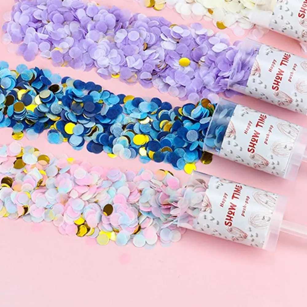 Cylinder Anniversary Colorf Bridal Shower Party Decortion Supplies Confetti per For Wedding Tube H251211-image-1088069182
