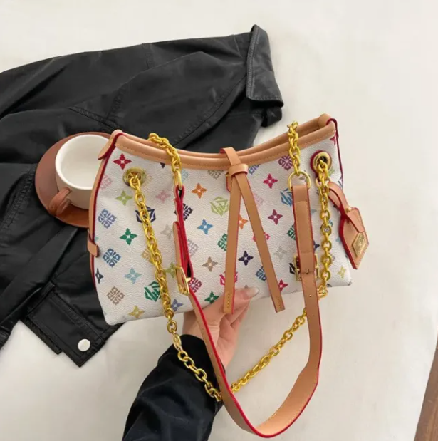 Luxury Designer bag handbag Women Loop Shoulder Bag leather clutch pochette classic Mini Chain Purses Luxury tote crossbody Shoulder Bags