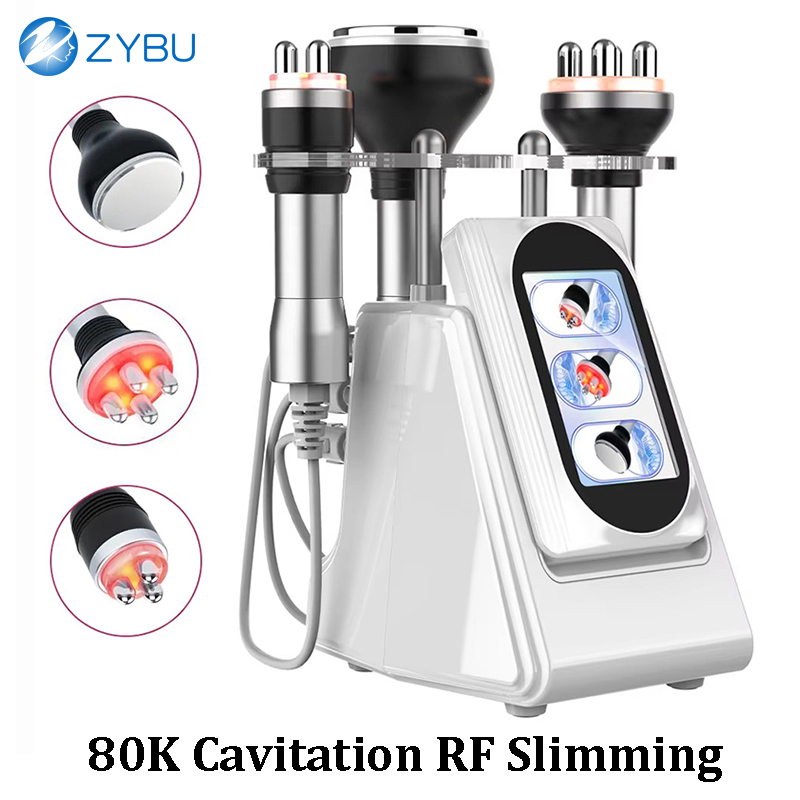 Radio Frequency Ultrasound 80K Cavitation & RF Weight Reduction Slimming Tool for Skin Care Face Lifting Body Shaping Sculpting Skin Tightening Wrin