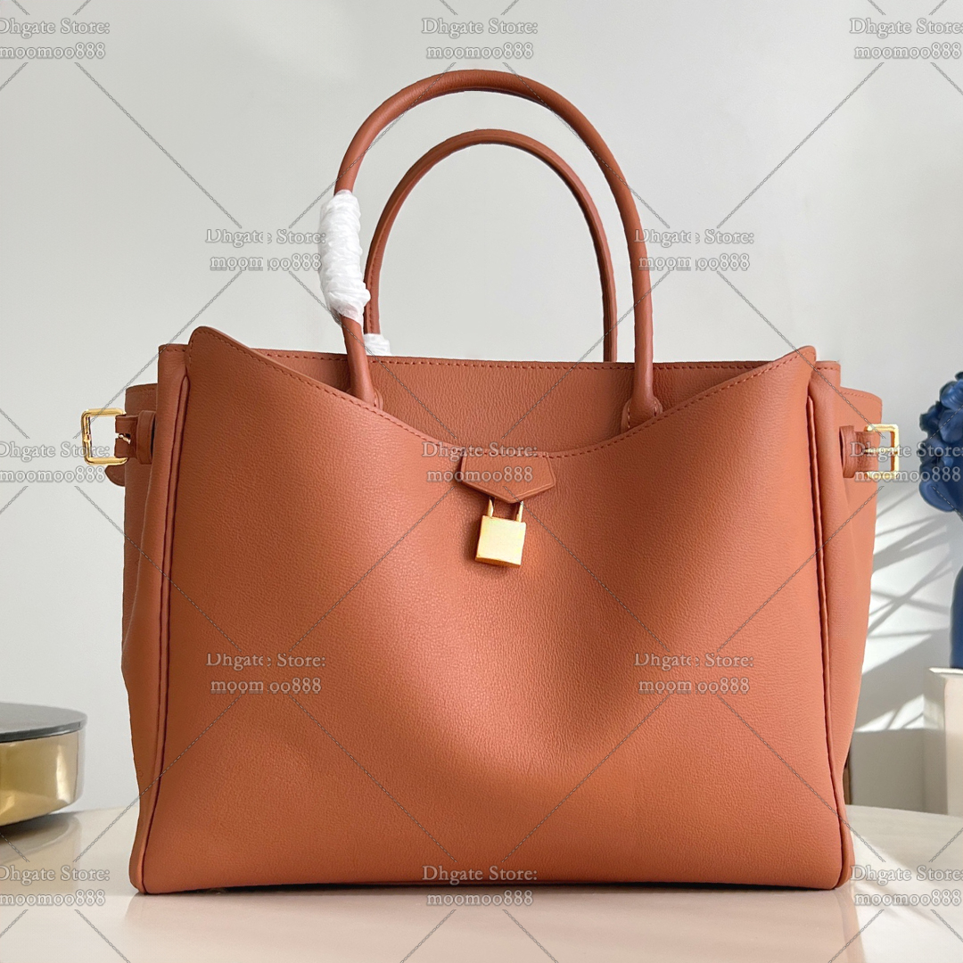 12A All-New Mirror Quality Designer Vendome MM Tote Bag 35.5cm Large Capacity Handbags for Women Luxury Leather Bag Brown Purse M26501