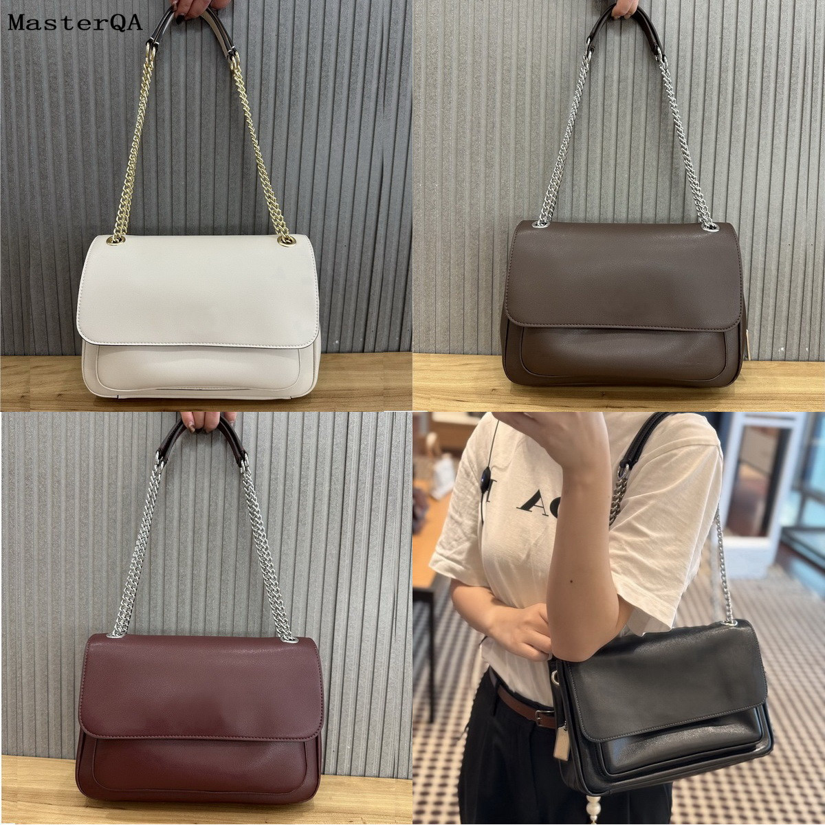 10A Elodie Sac à bandoulière Femmes Sacs à rabat carrés Tabby 26CM Bouton en métal doré Hadley Sac à bandoulière Sac à main en cuir Designers Bou