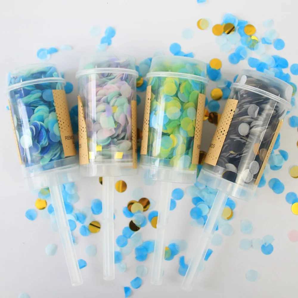 1Pcs Round Bridal Shower Exploding Birthday Push Up For Wedding Party Supplies Confetti Decorations Confetti per H251211-image-1088069225