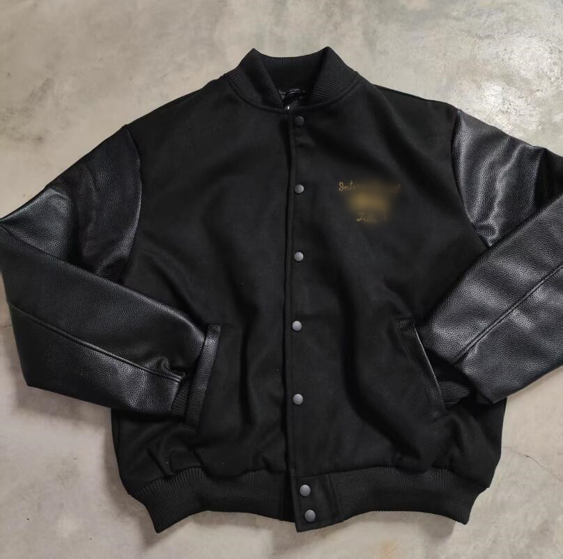 baseball jackets for men women designer jacket mens winter coat long lether sleeve Tokyo jacket usa size XL