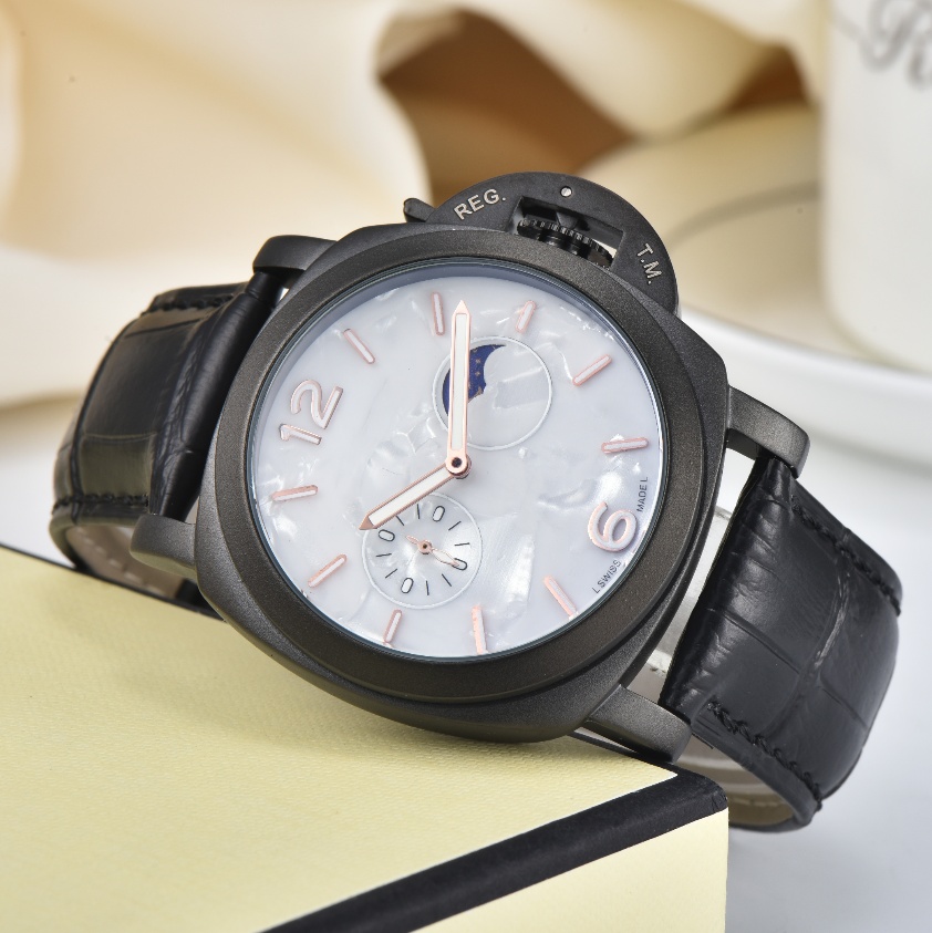 2025 Luxury designer Mens PANERAIity LUMINORity watches Quartz automatic movement WATCH stainless steel luminous gifts Women Wristwatches #120