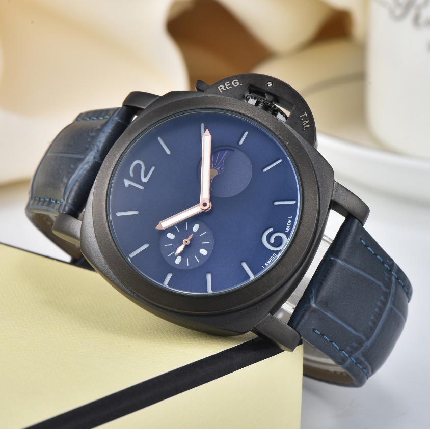 2025 Luxury designer Mens PANERAIity LUMINORity watches Quartz automatic movement WATCH stainless steel luminous gifts Women Wristwatches #124