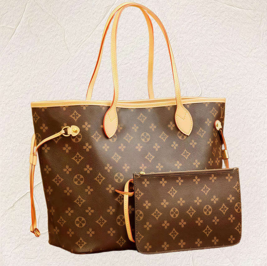Designer Bag Women Embossed Flower Large Capacity Totes Fashion Sac Female Leather Woman Shoulder Bags Messenger Luxurys Handbag Ladies Bag 2 Piece