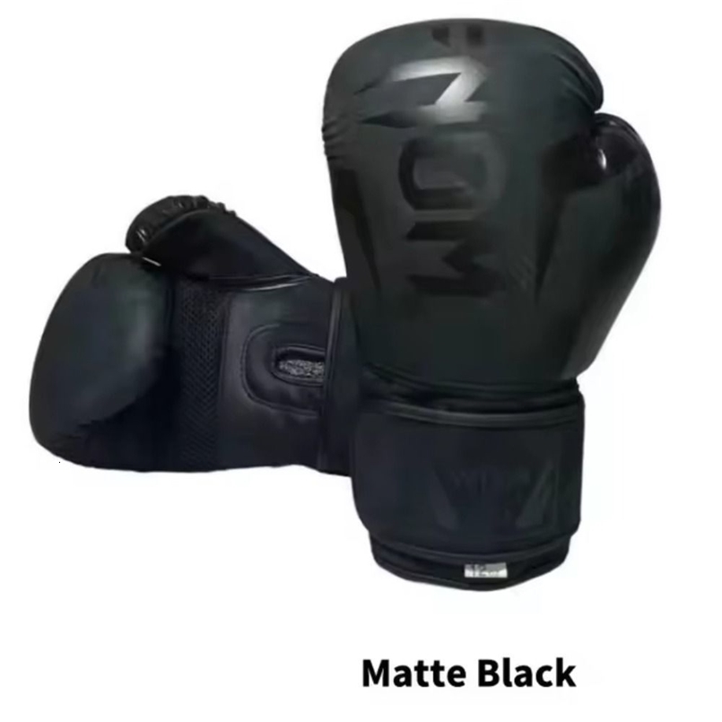 6/8/10/12/16Oz Kids Adult Boxing Gloves PU Breathable Professional Sanda Muay Thai Fighting Gloves Taekwondo Punching Gloves251125ww