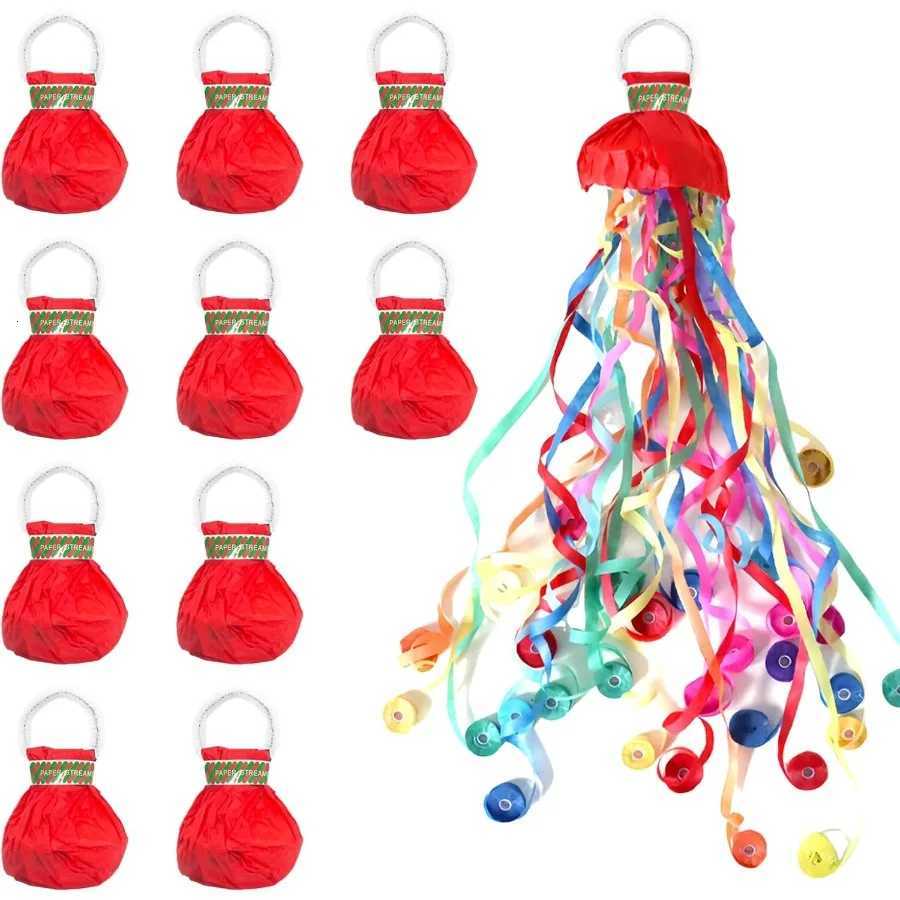 10Pack Streamers per Hand Throw Streamers No Mess Confetti Magic Paper Crar for Celebration Birthday Propose Engagement Wedd H251211-image-1088068483