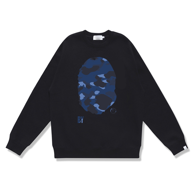 Designer Bapese Sweater Camouflage Hoodies Letter Print Soft Breathable Cotton Man Bathing Ape Long Sleeve Pullover High Street Travel Daily All Mat