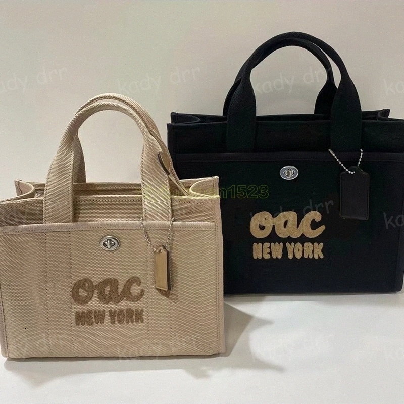Cargo Tote Bag Canvas Zip-Top Closure Womens Mens Shopping Bags Luxury Leopard Print City Classic Female Large Capacity Handbag m0kj