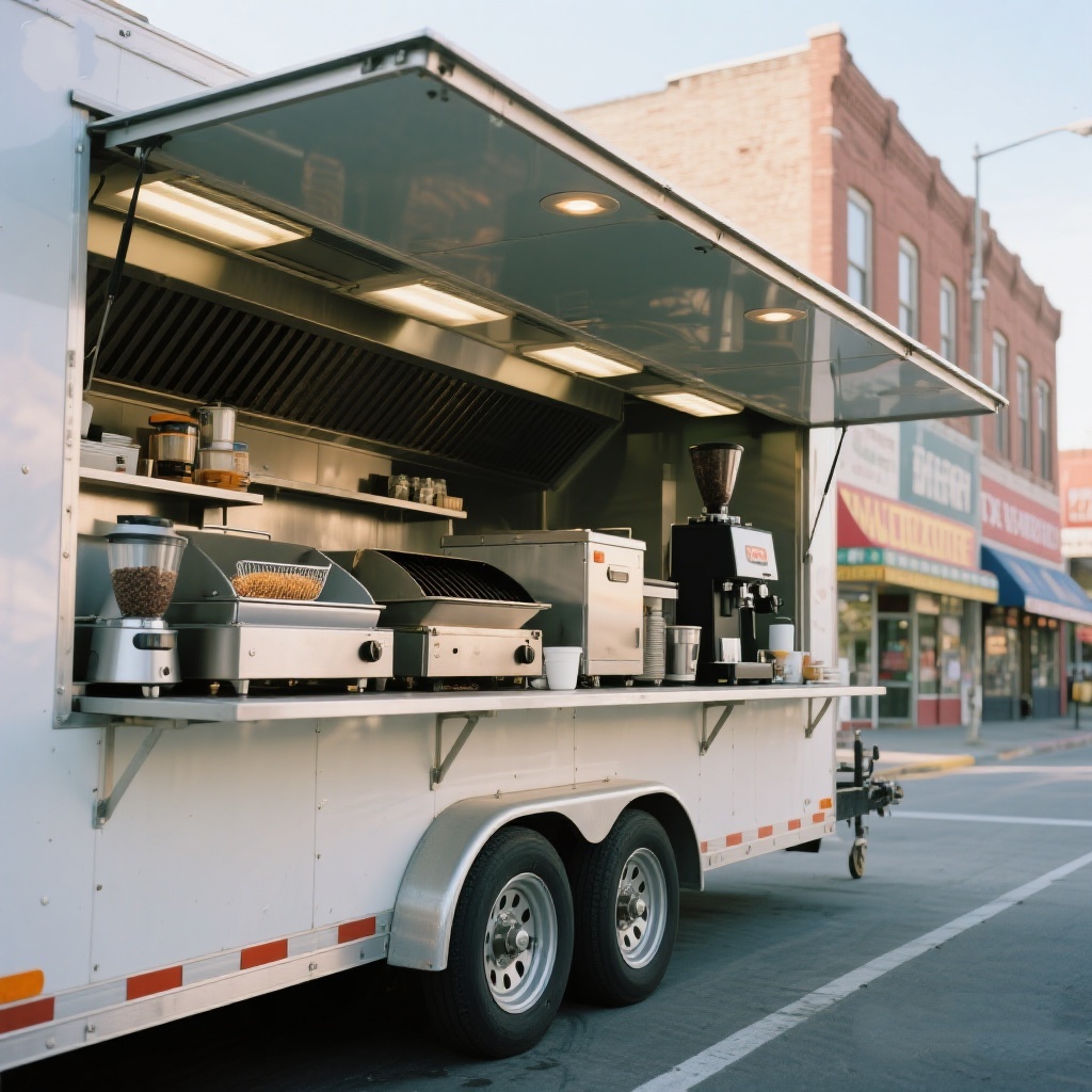 Custom Food Truck Trailer UK Market Certified CE Mobile Kitchen Trailer Gas System Fish and Chips Food Concession Trailers-image-1088029407