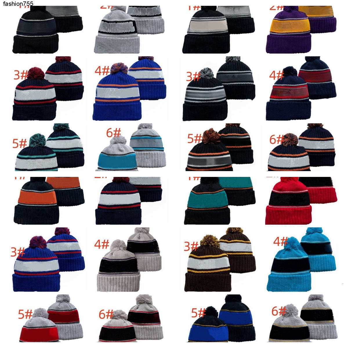 Beanie/Skull Caps All Teams Baseball Designer Beanies American football Winter Sport Knit Hat Skull Caps Closed Warm Men Women Knitted beanies a1