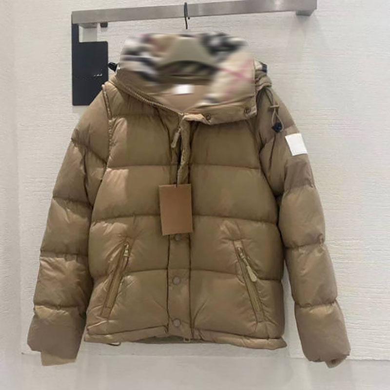 Designer Berry Men's Down & Parkas Jacket zipper jacket padded thick cold winter warm men's high-collar down jacket outdoor leisure