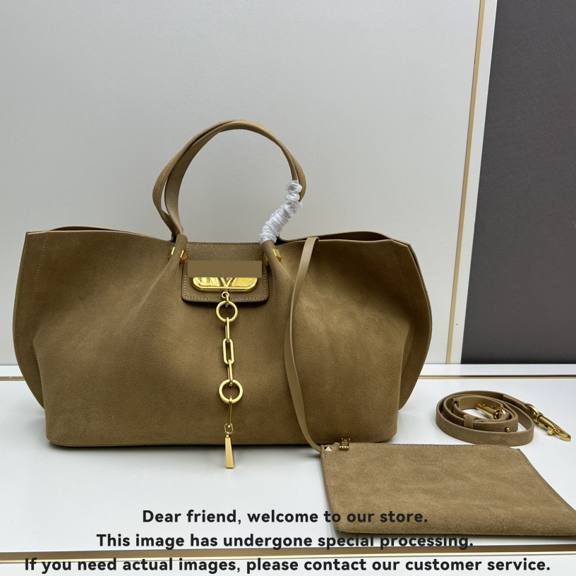 Matte solid color luxury handbag new fashion top cowhide women's luxury handbag new suede texture large capacity designer shoulder bag women�