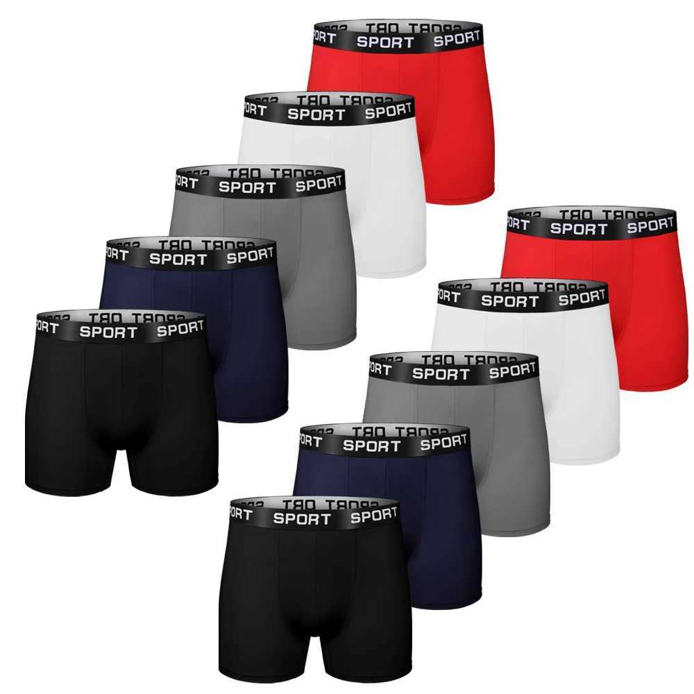 10Piece Set Letter Underwear male Mens Boxers Briefs Sexy Underpants Leisure Quick Drying Breathable Mens Boxing Panties MenT251211