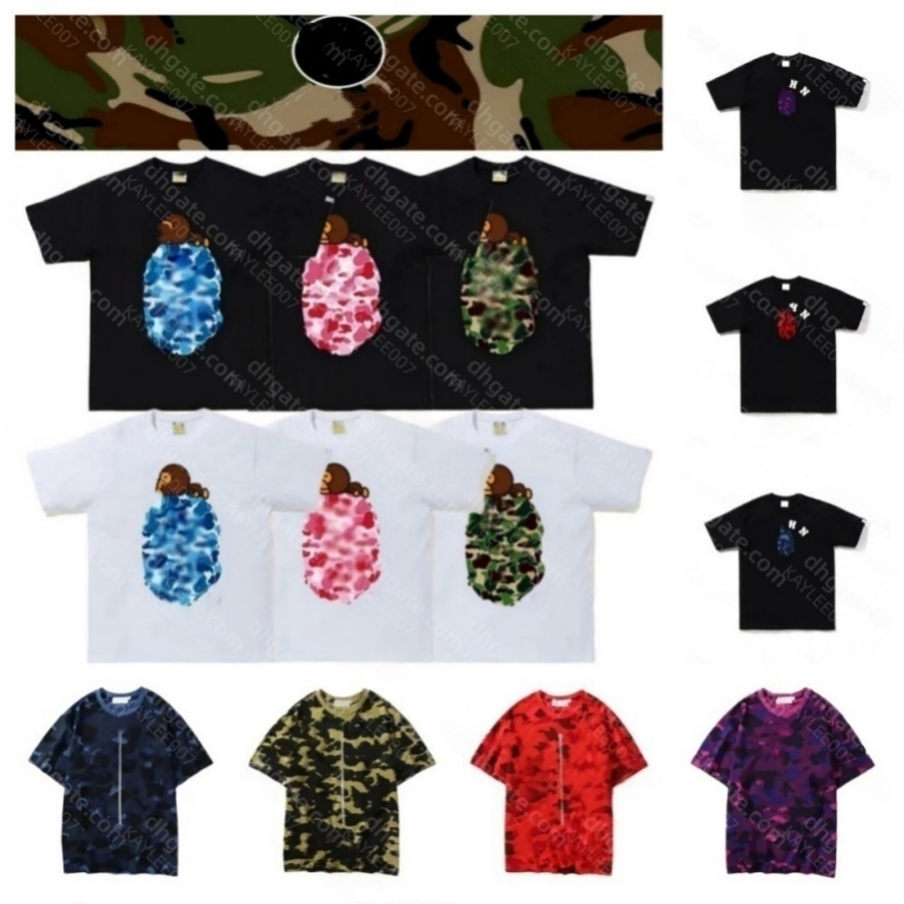 Shark mens designer t shirt fashion womens graphic tee foam printed shirts tluxury jorts Street Tracksuit leisure men tshirt clothes brand shorts po