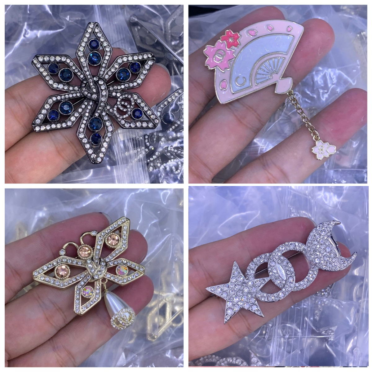 Designer Crystal Brooch Rhinestone Pearl Brooches High Quality Classic Jewelry Broochs Pin Accessories for Women Men Party Love Gifts-image-1088145637
