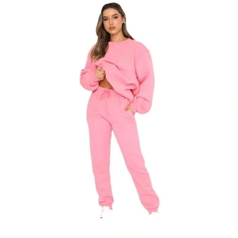 Alosetismly 2 Piece Set Designer Women Sporty Set Tracksuit Letters Print Sleeve Bandage Tops And Skinny Long Sweat Pants Sets Club Outfit Alolysnes