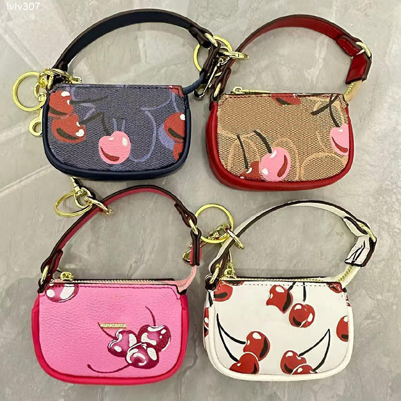 Keychains Lanyards 20 Style Luxury Bag Charm Designer Keychain Wallet For Women Leather Bags Keyring Stylish Keychains Hangings Mini Backpack Coin P