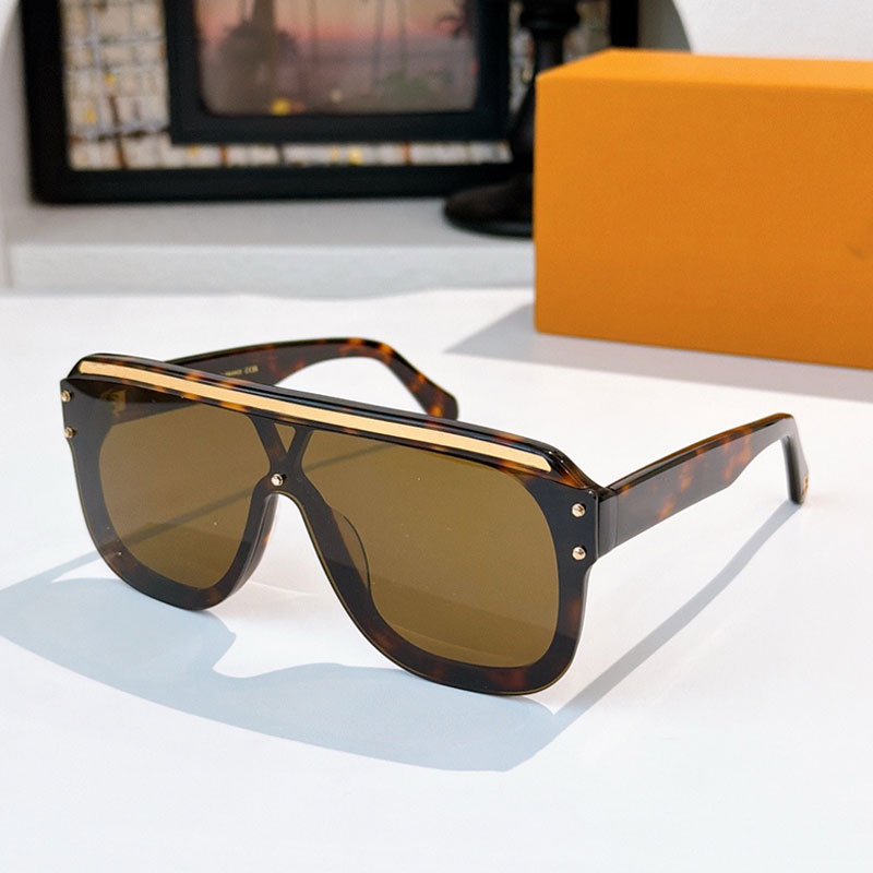 Men New Waimea Mask Round Sunglasses Oversized Frame Designer Classic Style Fashionable Personalized Dresses Sunglasses Z2878U with box